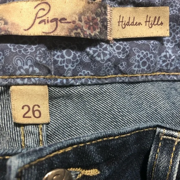 Paige Hidden Hills Jeans Bootcut - Picture 8 of 9